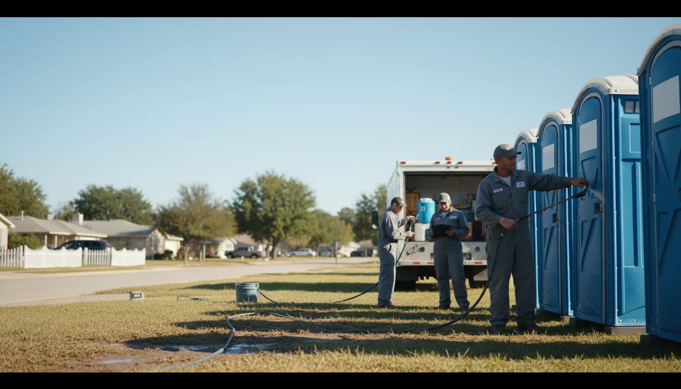 Long-Term Portable Toilet Rental in Greenup, IL near me